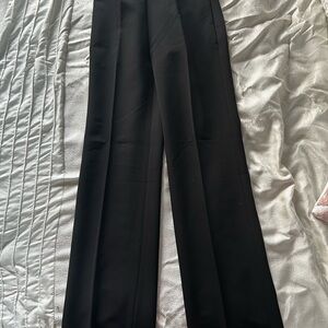 Express Black Wide-Leg Trousers